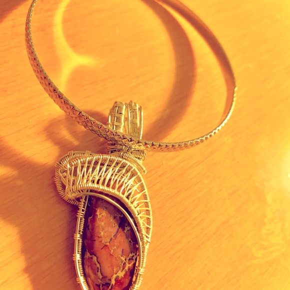 Custom order wire wrap designs necklaces, ankle leg wraps, upper/lower arm - Picture 4 of 16